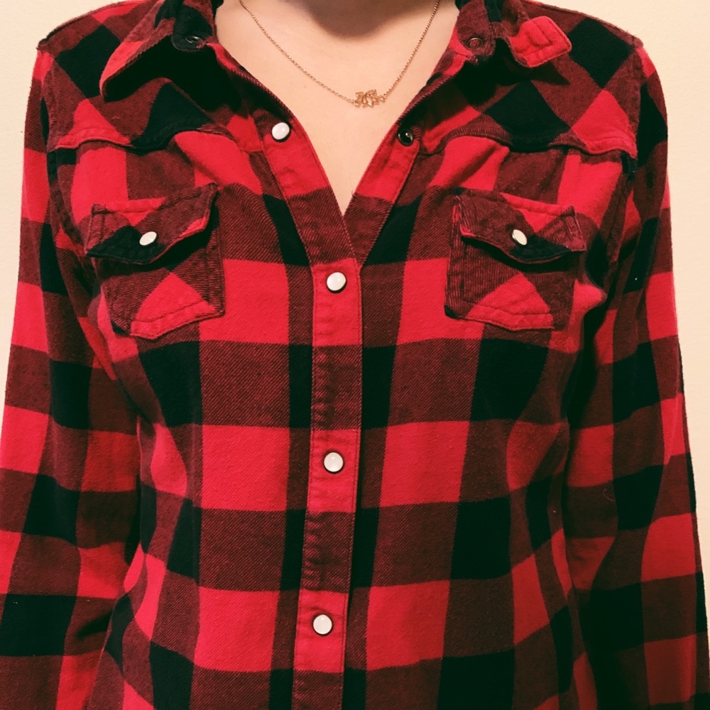 Lumber jack plaid flannel